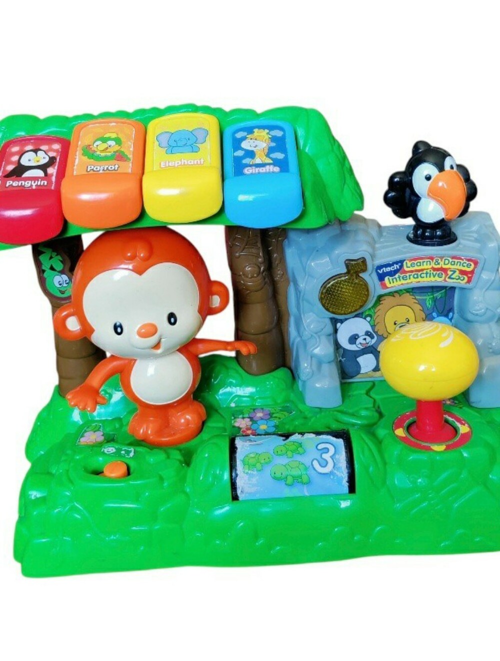 V-Tech Learn And Dance Interactive Zoo Toy Music Lights